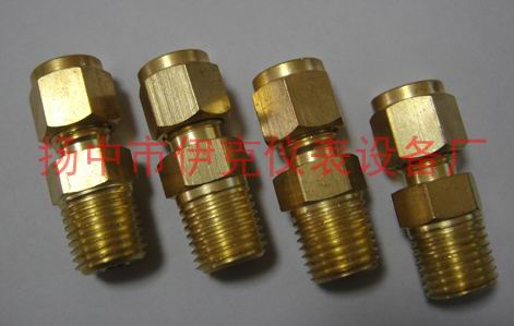 扩口式管接头可重复使用方便与节省